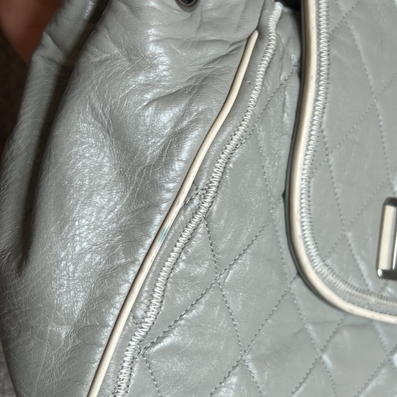Classic and Authentic Grey Chanel Shoulder Tote - Picture 7 of 8